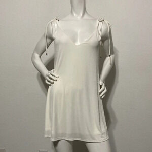 Lulu's NEW White Mini Open-Side Dress Size XS